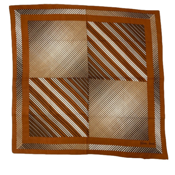 PATRICIA DUMONT MADE IN ITALY SCARF - 26” X 26” - Picture 2 of 7